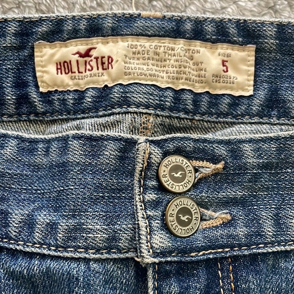 Hollister Distressed Jean Skirt - Picture 3 of 3